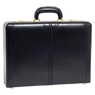 McKlein USA Lawson Slim Attache Case V Series Leather 18 Briefcase 