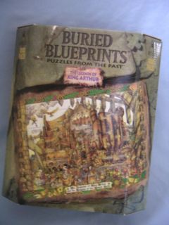 BePuzzled 1000 pc. Buried Blueprints Jigsaw Puzzle Legends of King 