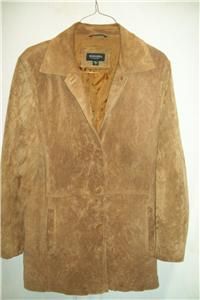 Bernardo  Pigskin Suede Leather Jacket XLarge