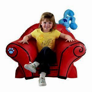 NICK JR FISHER PRICE BLUES CLUES MUSICAL TALKING THINKING CHAIR GREAT 