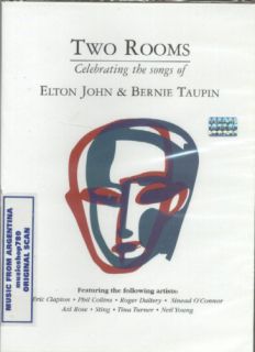 ELTON JOHN & BERNIE TAUPIN, TWO ROOMS. FEATURING ERIC CLAPTON, PHIL 