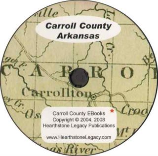 Berryville Arkansas CARROLL COUNTY AR 1889 History Genealogy 82 