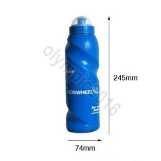   Cycling Sports Mountain Bike Bicycle Blue 700ml 24oz Water Bottle