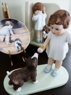 Bessie Pease Gutmann Porcelain Figurines & Collectors Plate
