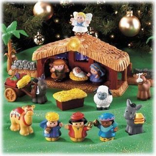 Little People Christmas Story Nativity Scene Playset NEW