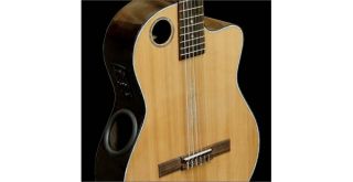 Boulder Creek Solitaire Acoustic/Electric Classical Nylon Guitar