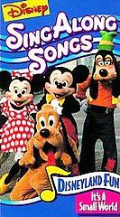 Disneys Sing Along Songs   Disneyland Fun Its a Small World (VHS 