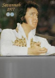 Elvis Presley Savannah 1977 LIVE CD 22 Hits 02/77 Original Import 