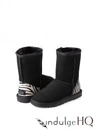 ugg 3 4 boots with zebra print