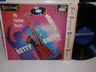 Betty Smith Group My Foolish Heart LP London PS 136