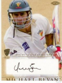 2004 05 Cricket Australia Signature Michael Bevan