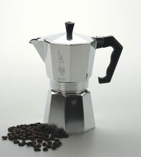 Bialetti Moka Express 6 Cup Espresso Coffee Maker Stove Top