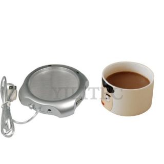   Port USB Hub Tea Coffee Beverage Cup Electric Warmer Heater