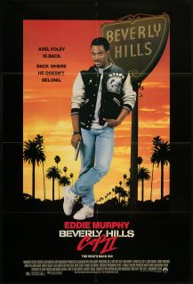 Beverly Hills Cop II 1987 Original U.S. One Sheet Movie Poster