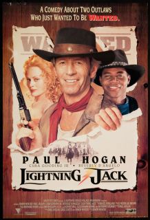 Lightning Jack 1994 Original U s One Sheet Movie Poster