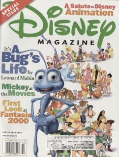 Disney Magazine   Winter 1998   Its A Bugs Life