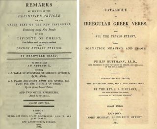 Advanced Biblical Greek Grammar 100 Books on DVDROM