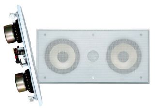 25 2 way in wall center channel speaker system