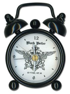 Desk Clock Black Butler New Phantomhive Emblem Mini 3 Gifts Licensed 