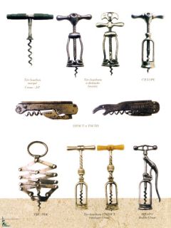 Les Tire Bouchons French Corkscrews Book by Bidault