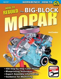Big Block Mopar RB B 383 400 413 440 Charger Barracuda GTX How to 