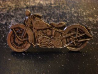 Harley Davidson Classic 40s Bobber Vintage Biker Pin