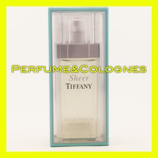 TIFFANY SHEER TIFFANY Perfume Fragrance 1 7oz EDP SPR NEW W BOX For 