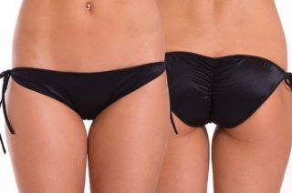 New Body Zone 1171SL Tie Side Scrunch Bottom Bikini