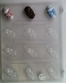 Baby Rattles Bite Size Candy Mold Shower Party Favors