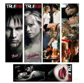 True Blood Bookmarks Series HBO Bill Sookie Eric Book