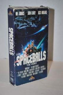 Spaceballs VHS Star Wars Spoof Comedy Movie Bill Pullman John Candy 