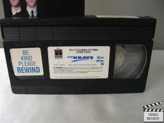 The Krays VHS 1991 Gary Kemp Billie Whitelaw Tom Bell Martin Kemp 