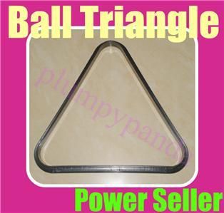 For Billiard Snooker Triangle 15 Ball Rack Free Glove