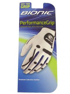 Bionic Performance Series Golf Glove Mens Left Cadet Medium 2011 New 