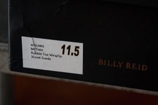Billy Reid Bubble Toe Wing Tip 11.5 New In Box FW10 BINFree S/H