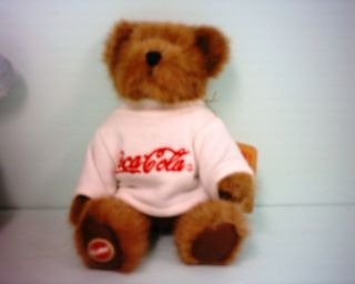 Coca cola Boyds plush bear Billy