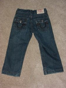   RELIGION Billy Rainbow Boys Denim Jeans Sz 4 Authentic EUC 100% Cotton