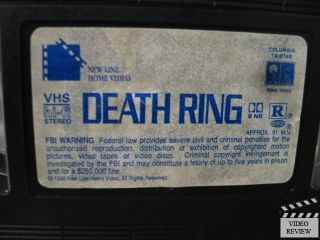 Death Ring VHS Mike Norris, Billy Drago, Chad McQueen, Don Swayze