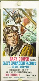 SN54 Court Martial Billy Mitchell Gary Cooper Italy