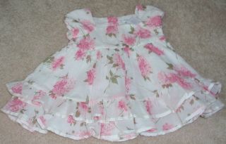 Girls Ralph Lauren Pink Dress Bloomies Size 3M