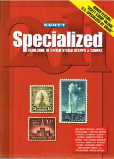 2011 Scott US Specialized Catalogue of United States Stamps and Covers 