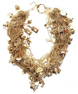 Disney Couture Tom Binns Alice in Wonderland Signature Necklace