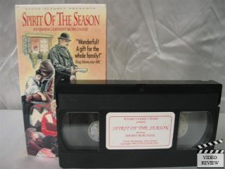 Spirit of The Season VHS Ernest Borgnine Jim Birdsall