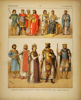   Costume Byzantine Emperor Empress Bishop Warriors East Rome Uniforms