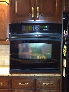 GE Profile Trivection Convection Microwave Wall Oven Black