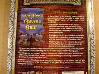 Campaign The City of Ravens Bluff Dungeons Dragons Forgotten Realms 