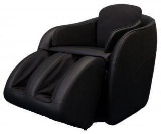 NEW Omega Aires BLACK Hidden Legrest Full Body Massage Chair w/ Foot 
