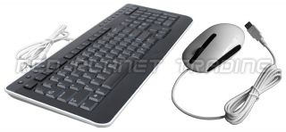   black and white multimedia keyboard with white optical mouse keyboard