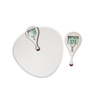 Escali BMI150R Body Mass Index Bathroom Scale w Remote