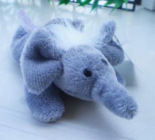 Lovely NICI Gray Elephant Fridge Magnet Stuffed Animals